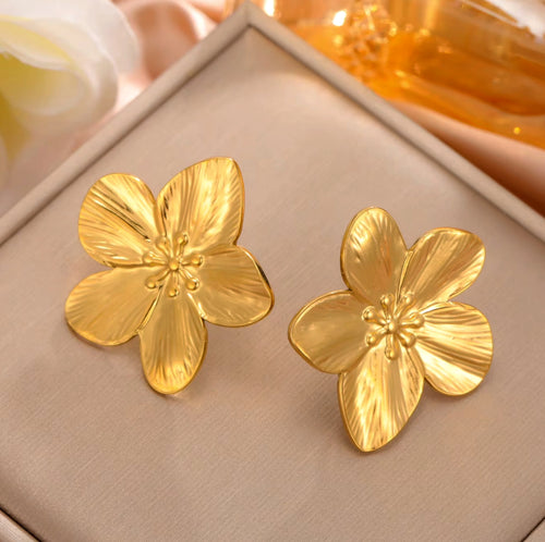 boucle d'oreille Floréa l'héritage doré