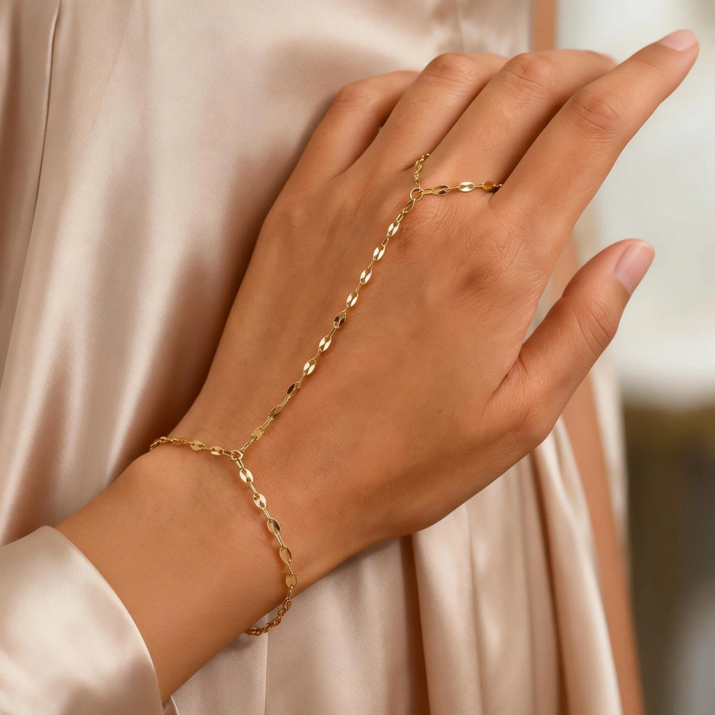 Chaine de main Main Précieuse – L’Héritage Doré