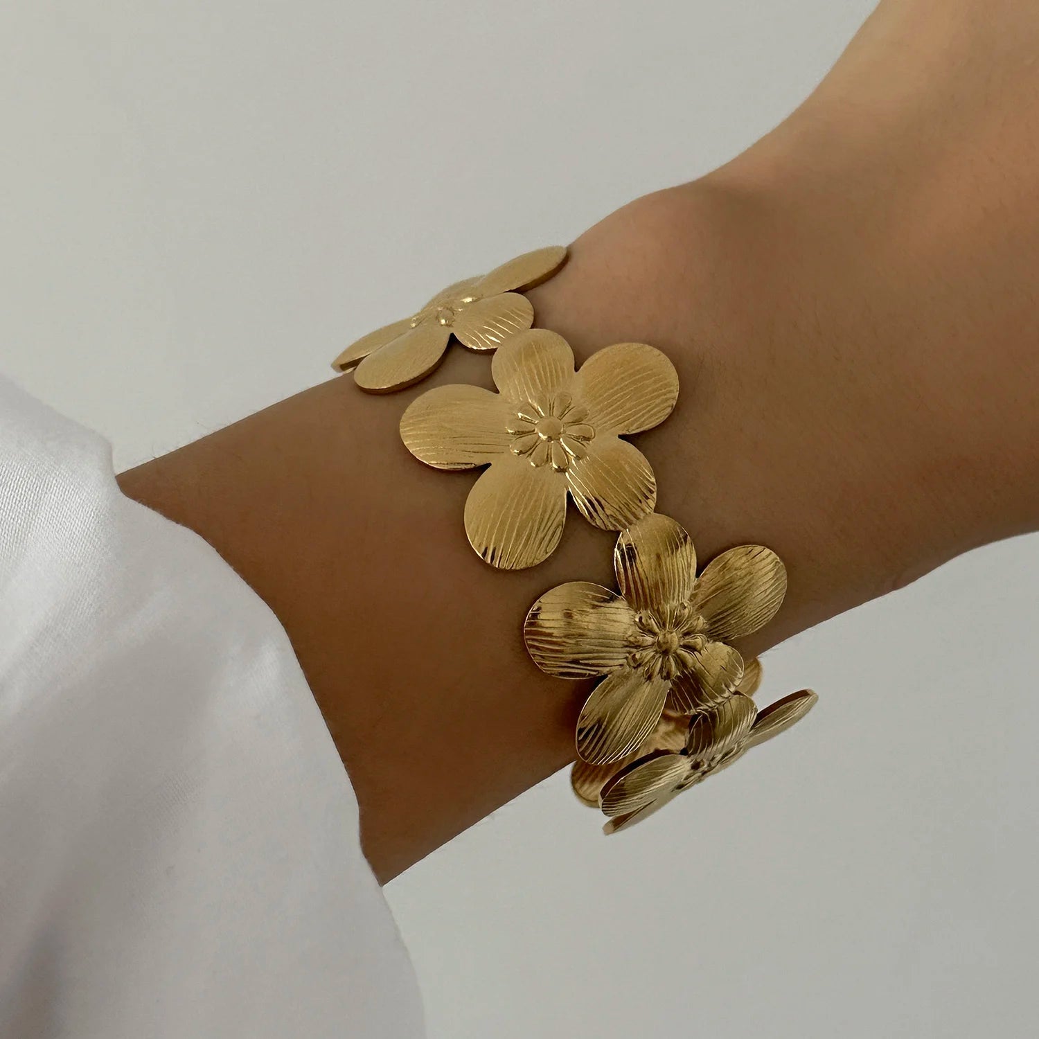 Bracelet Fleur d’Or l'héritage doré